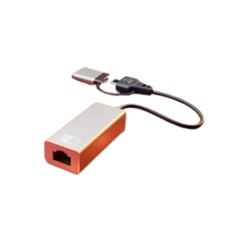 Heatz 2 in 1 USB/USB-C to RJ45 Adapter | ZT56