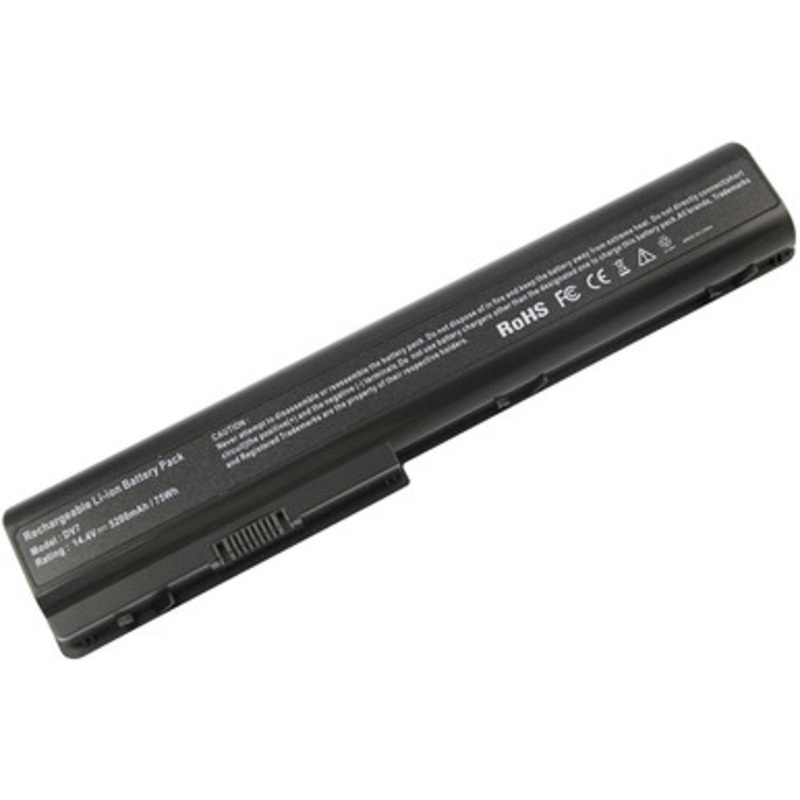 Replacement Battery Compatible with HP Laptops | 480385-001 HSTNN-IB75 for HP Pavilion DV7T DV8 DV7-3065DX DV7-3165DX DV7-1243cl DV7-1245DX DV7-3085DX 464058-121 464059-121 464059-122 HSTNN-C50C HSTN-DB85 HSTNN-DB74