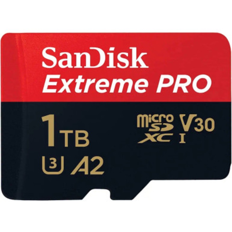 SanDisk Extreme Pro MicroSD UHS I Card 1TB | SDSQXCD-1T00-GN6MA