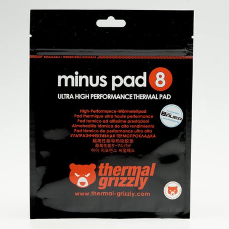 Thermal Grizzly Minus Pad 8 Thermal Pad | TG-MP8-30-30-20-1R