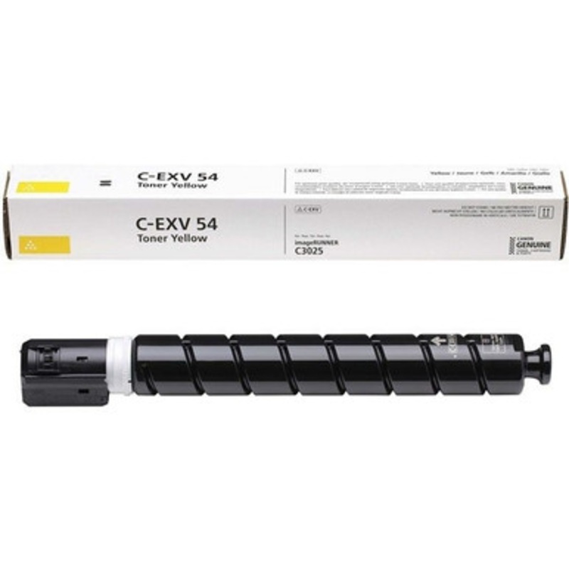 Compatible Toner Yellow Cartridge C-EXV 54 Y for Canon Printers