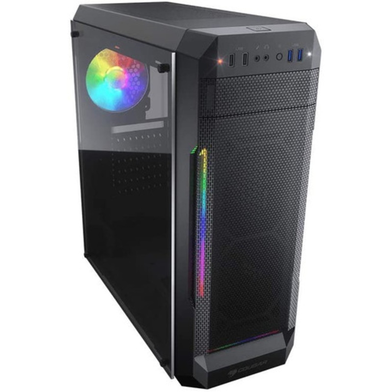 COUGAR Mesh-G Powerful Airflow with Stunning ARGB Mid-Tower | MX331 MESH-G