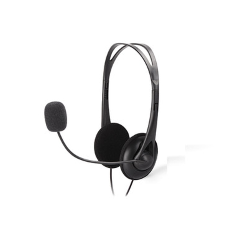 A4-Tech HS-6 Ichat Headset Two Jack Black | HS-6