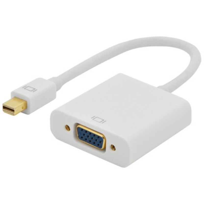 Converter Mini Display Port (Thunderbolt) to VGA Monitor Adapter