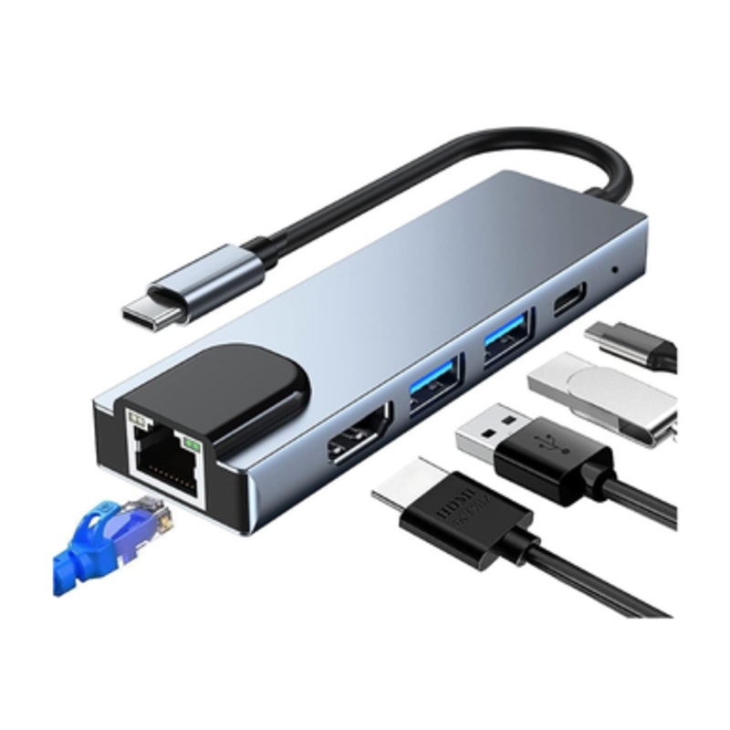Adapter 5-in-1 Connector Hub | BYL-2007