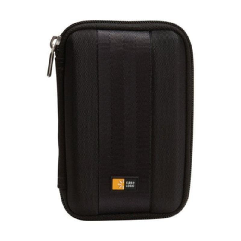 Case Logic Portable Hard Drive Case, Black | QHDC-101 BLACK