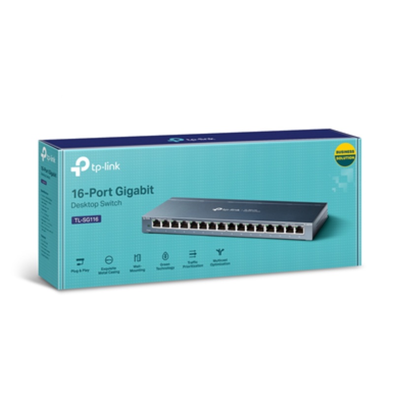 TP-Link 16-Port Gigabit Desktop Switch | TL-SG116