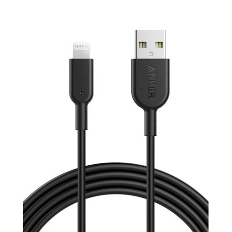 Anker Powerline II Usb A Cable With Lightning Connector, Black | A8434H12