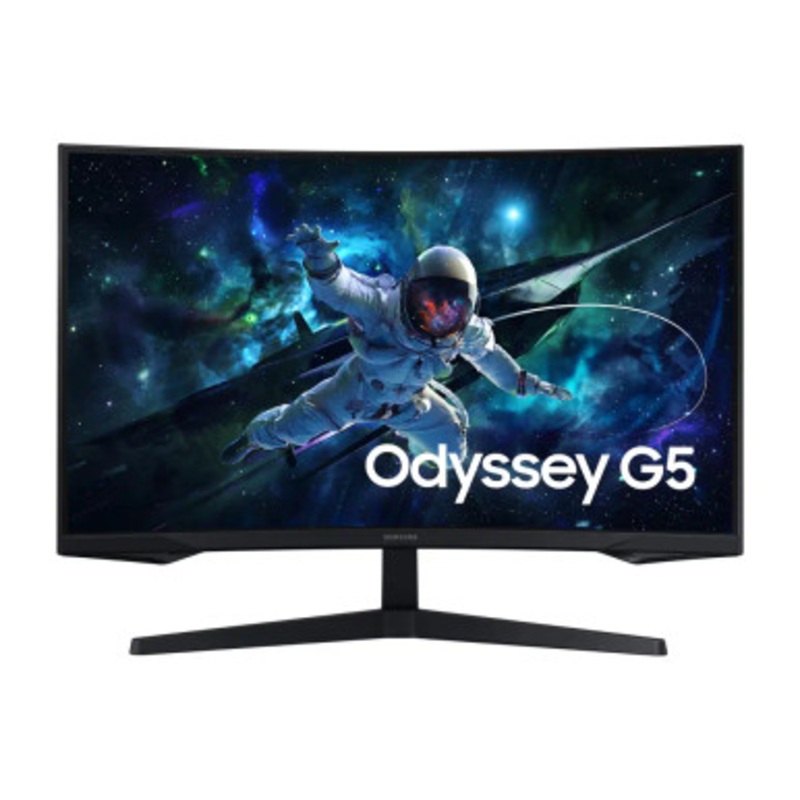 Samsung 32 Odyssey G5 G55C QHD 165Hz Curved Gaming Monitor | LS32CG552EMXUE