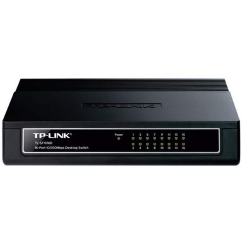 TPLINK 16-Port 10/100Mbps Desktop Switch | TL-SF1016D