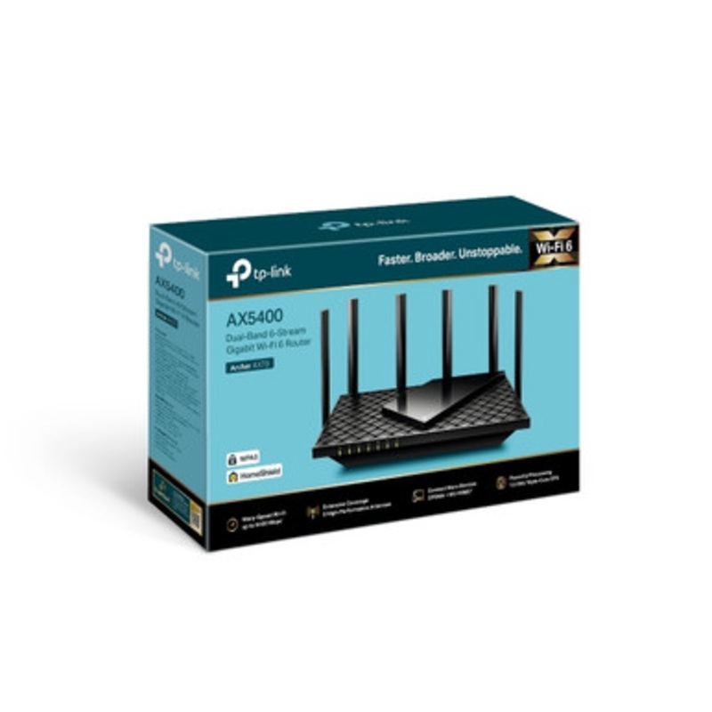 TP-Link AX5400 Dual-Band Gigabit Wi-Fi 6 Router | Archer AX73