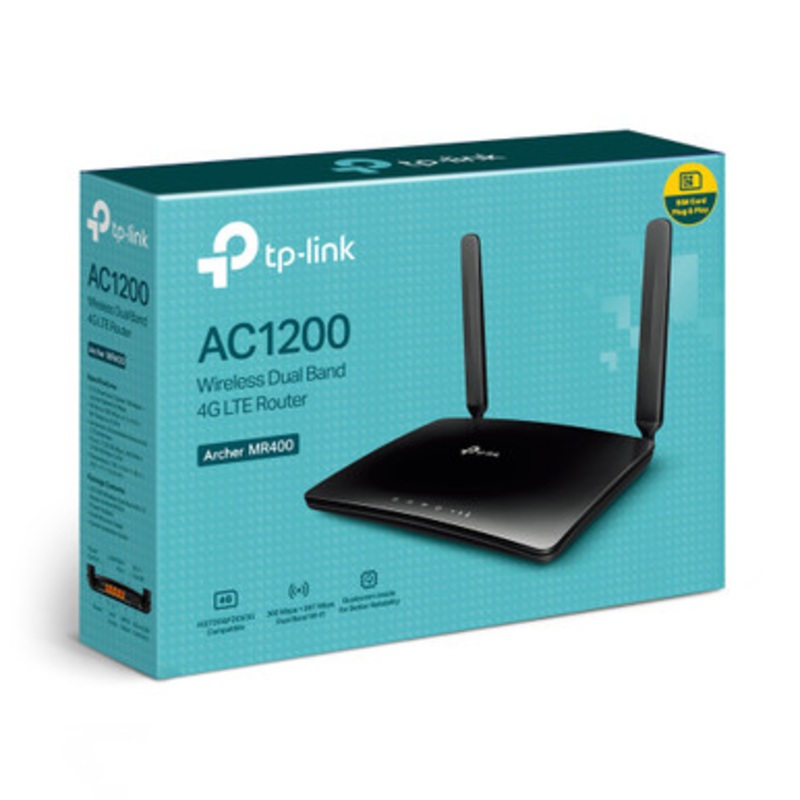 Archer MR400 AC1200 Wireless Dual Band 4G LTE Router