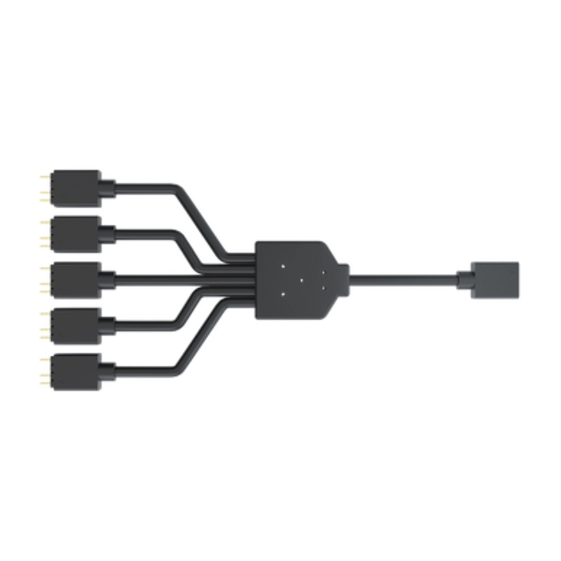 Cooler Master ARGB 1-To-5 Splitter 3-Pin LED Connector | MFX-AWHN-1NNN5-R1