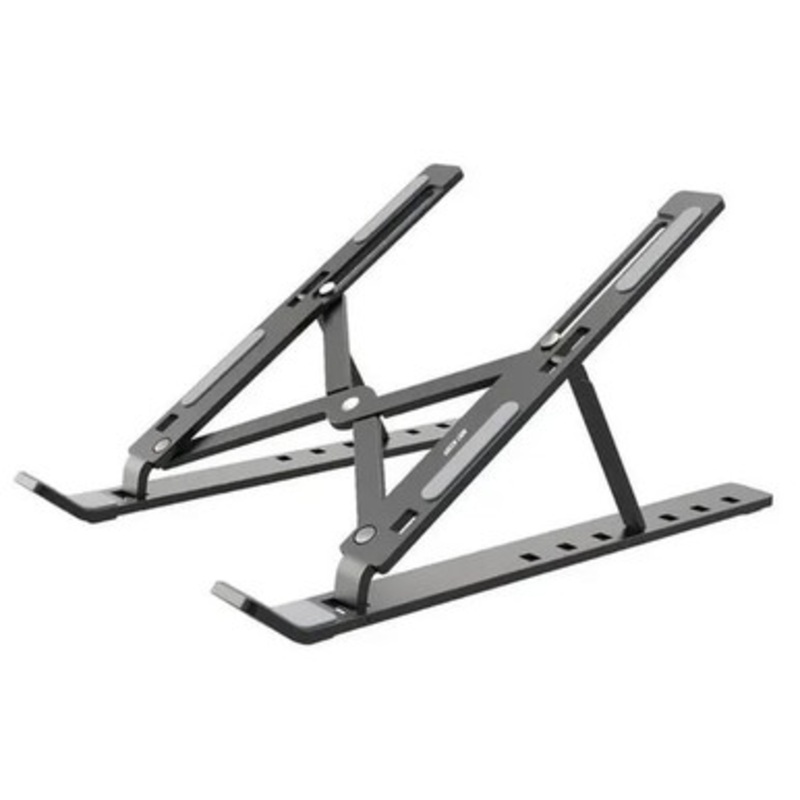 Green Lion X-Foldable Laptop Stand, Black | GNXFOLDASGY