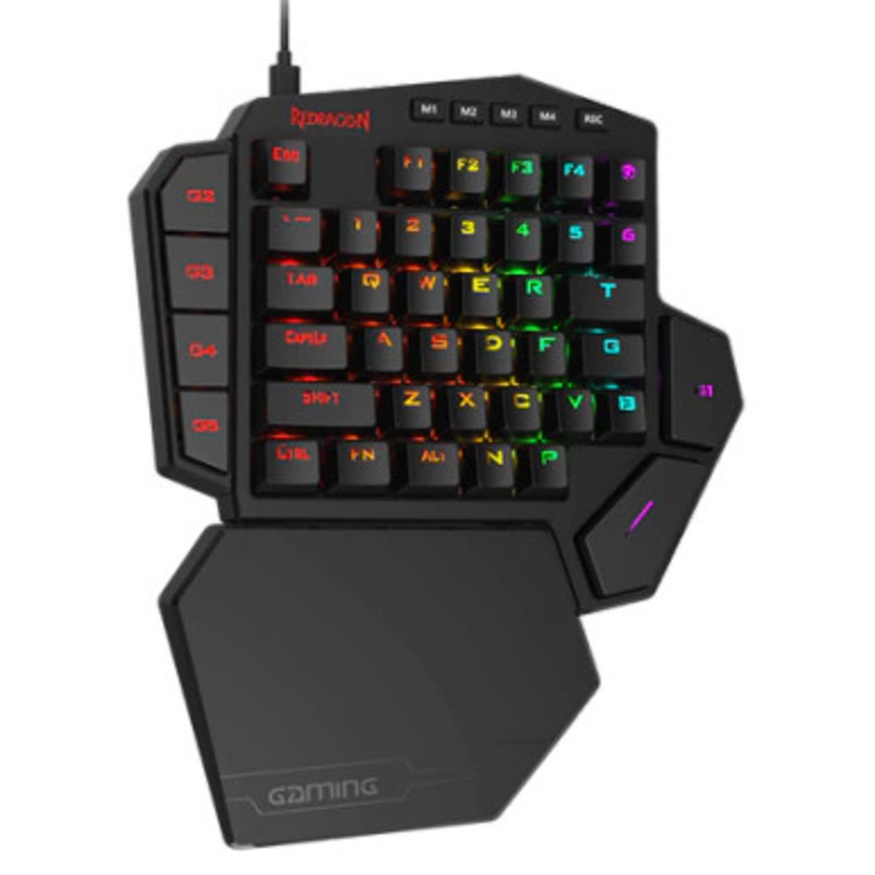 Redragon K585 DITI One-Handed Wired RGB Mechanical Gaming Keyboard | K585RGB
