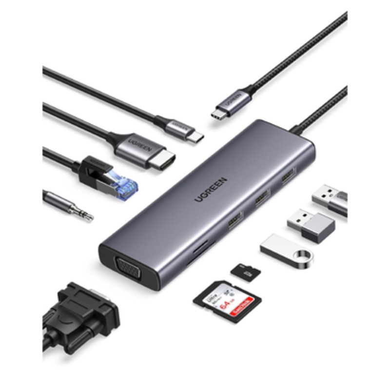 UGREEN 10-in-1 USB-C HUB Docking Station Adapter | 15601