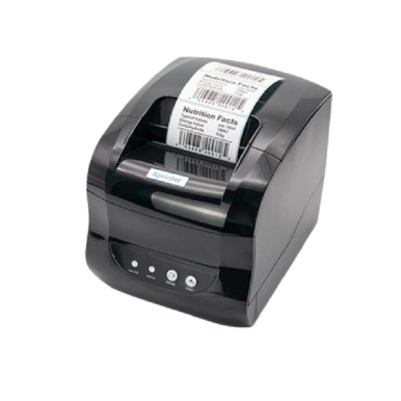 Xprinter XP-365B Thermal Barcode Label Printer  203 DPI, USB Connectivity, High-Speed Printing, Direct Thermal Technology