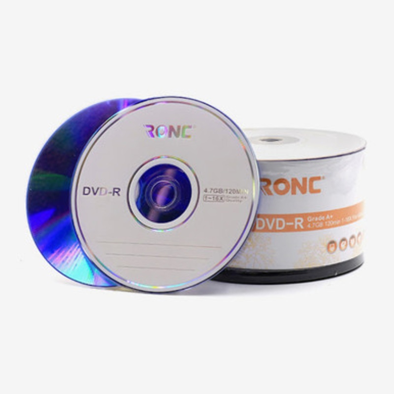 RONC Blank DVD-R 1-16X 4.7GB 120min – 50 Discs