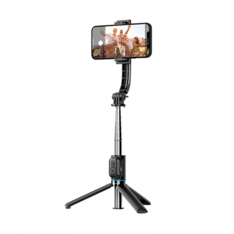 WIWU SE001 Detachable Tripod Selfie Stick-Black | WI-SE001-BLK