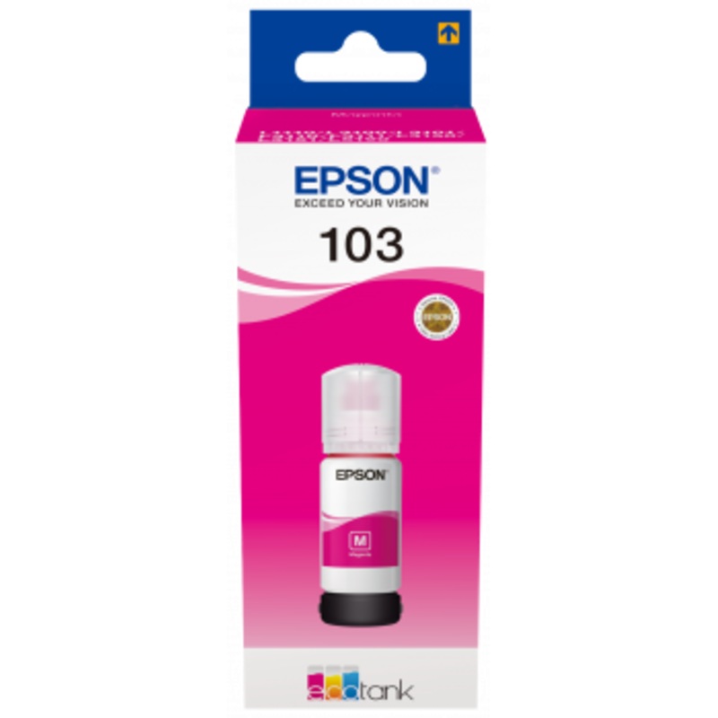 Epson 103 EcoTank Magenta ink bottle | C13T00S34A