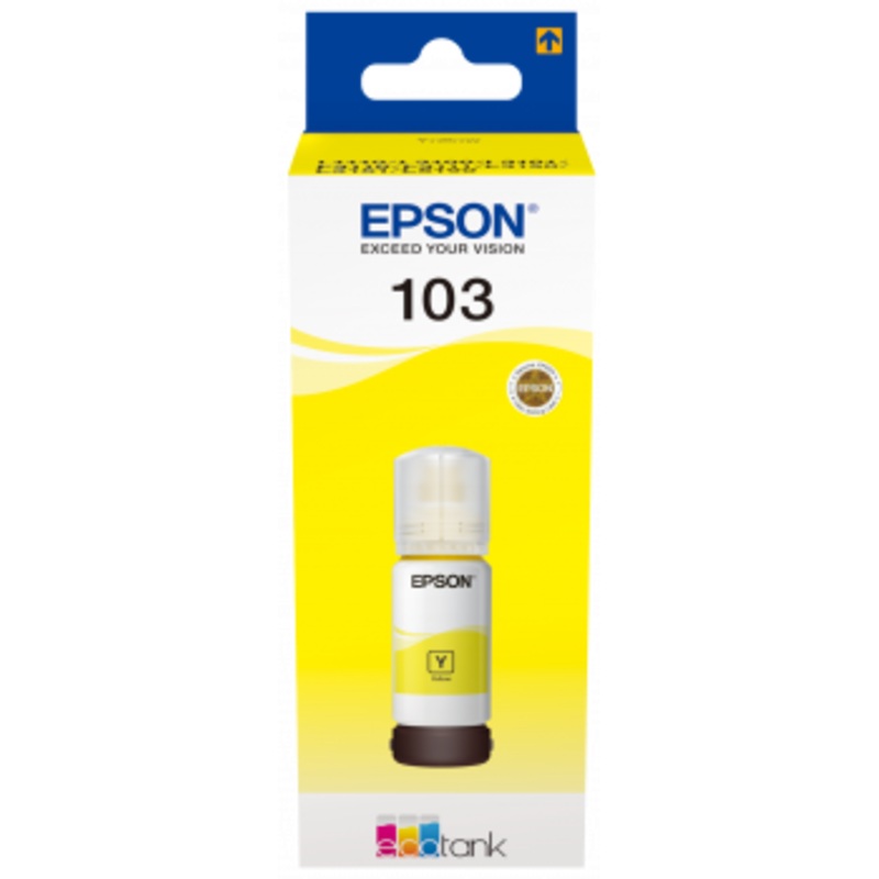Epson 103 EcoTank Yellow Ink Bottle | C13T00S44A
