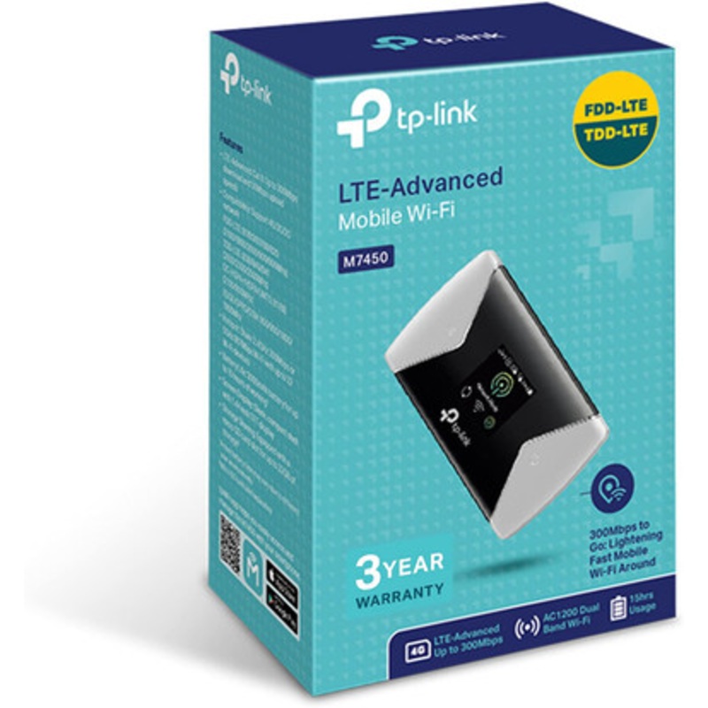 TPLINK M7450 300Mbps LTE-Advanced Mobile Wi-Fi | M7450