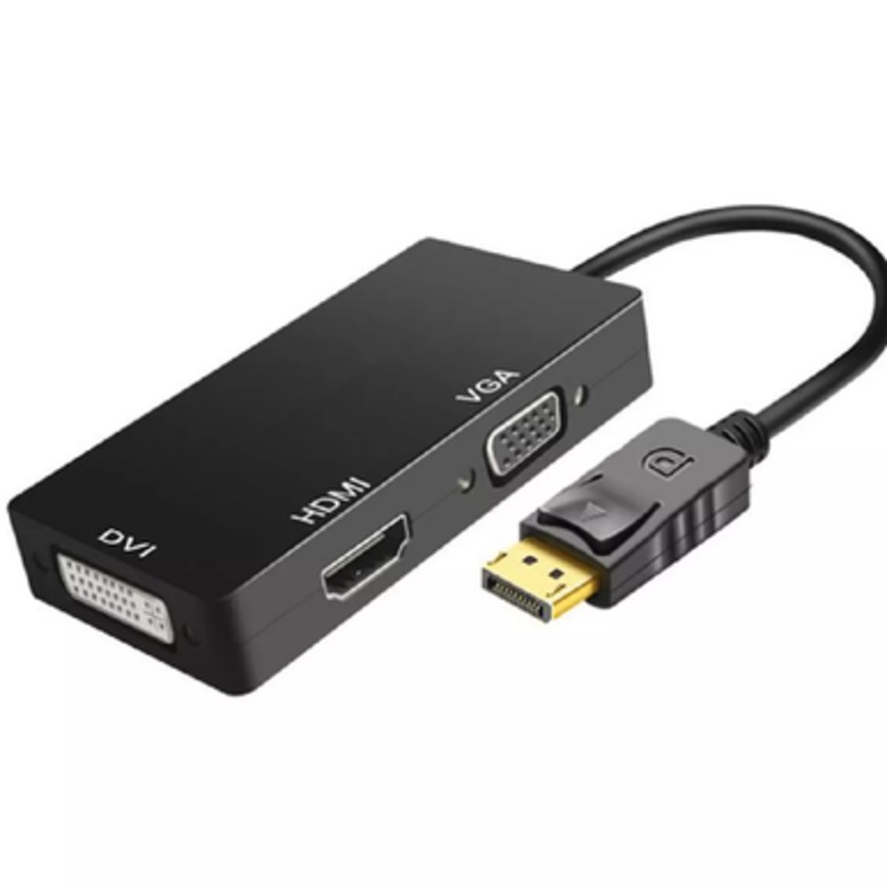 Display Male To HDMI & DVI & VGA Converter