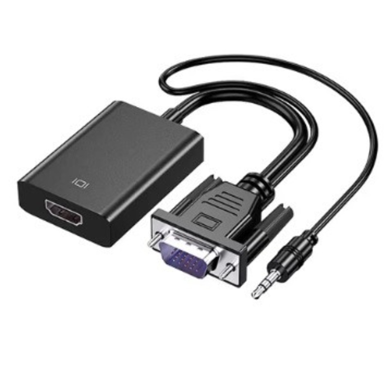 HDMI Female To Male VGA + Audio Converter | CV-0651