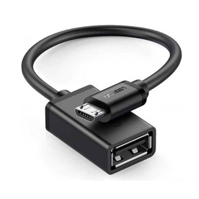 UGreen OTG Cable Adapter From Micro USB Male to USB Female | US133 | 10396