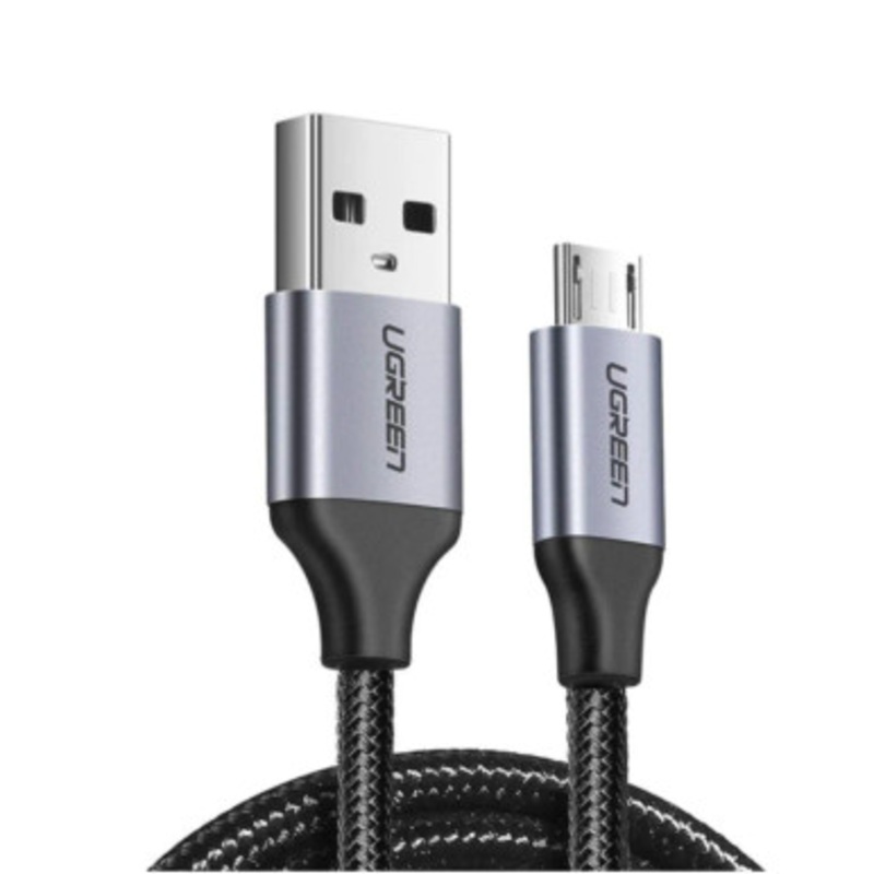 UGREEN USB to Micro USB Fast Charge & Sync Cable Aluminum case 1.5M Black | 60147