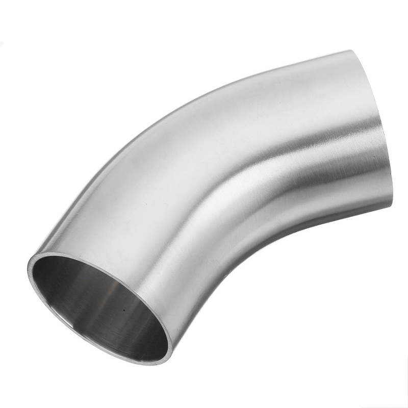 1.5 / 2 / 2.5 / 3” OD 45 Degree Exhaust Pipe Bends Tube Elbows  Stainless Steel