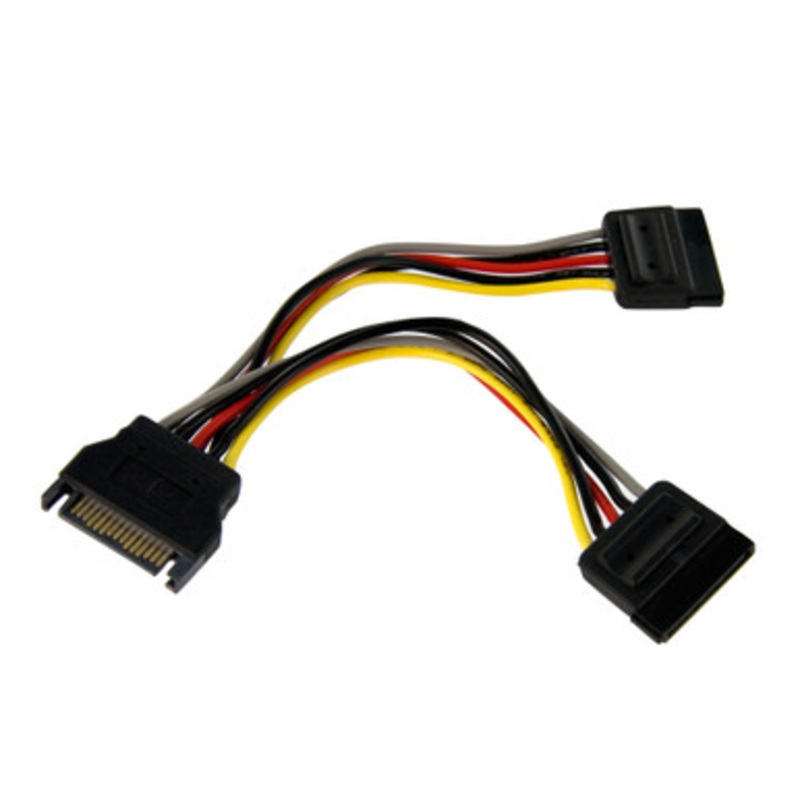 Cable Splitter Sata Power Cable for 2 HDD | WSP2