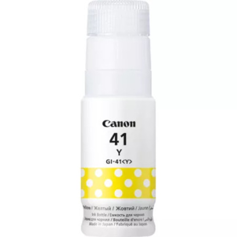 Canon GI-41Y Ink Bottle Printer , Yellow| GI-41Y