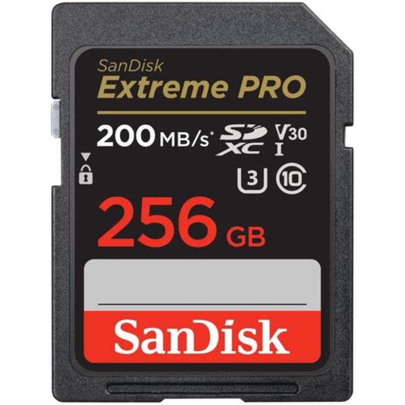 SanDisk 256GB Extreme Pro SDXC UHS-I 200MB/S | SDSDXXD-256G-GN4IN