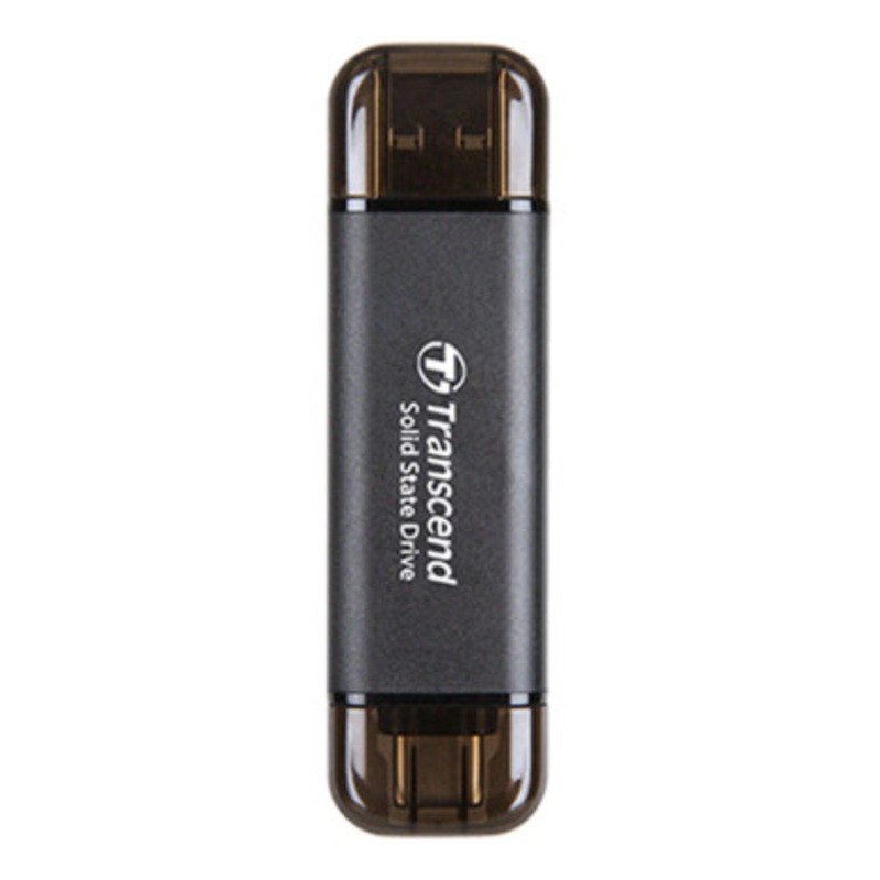 Transcend 256GB USB-A and USB-C Portable SSD |  TS256GESD310C