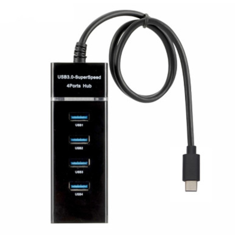 USB C to USB A 3.0 4-Ports Hub