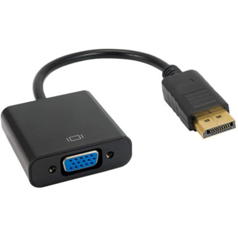 VGA Female to DisplayPort Male Adapter Converter | CV-0304