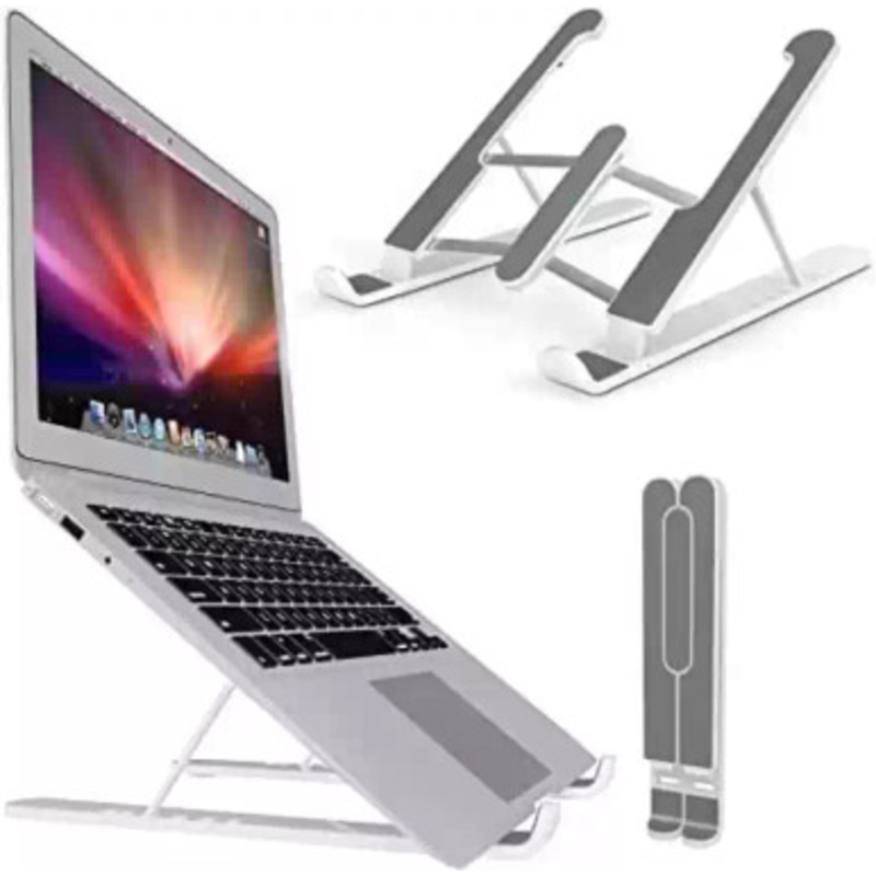 Adjustable A9 10-17 Foldable Laptop Stand, White | A9
