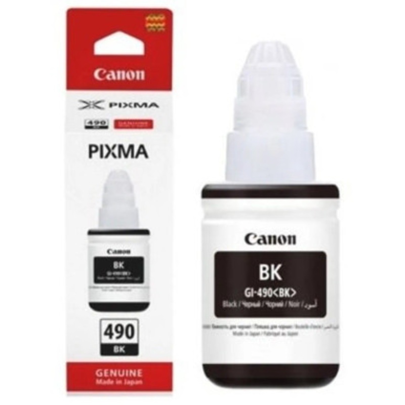 Canon INK GI-490 BK BLACK INK BOTTLE – Original