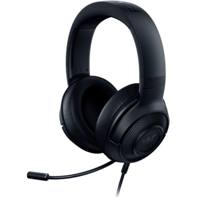 Razer Kraken X Lite Ultralight Gaming Headset: 7.1 Surround Sound – Lightweight Aluminum Frame – Bendable Cardioid Microphone – for PC, PS4, PS5, Switch, Xbox One, Xbox Series X & S, Mobile – Black | RZ04-02950100-R381