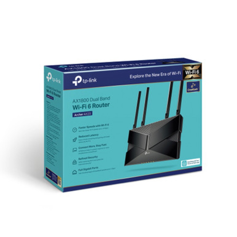 TP-Link AX1800 Dual-Band Wi-Fi 6 Router | Archer AX23