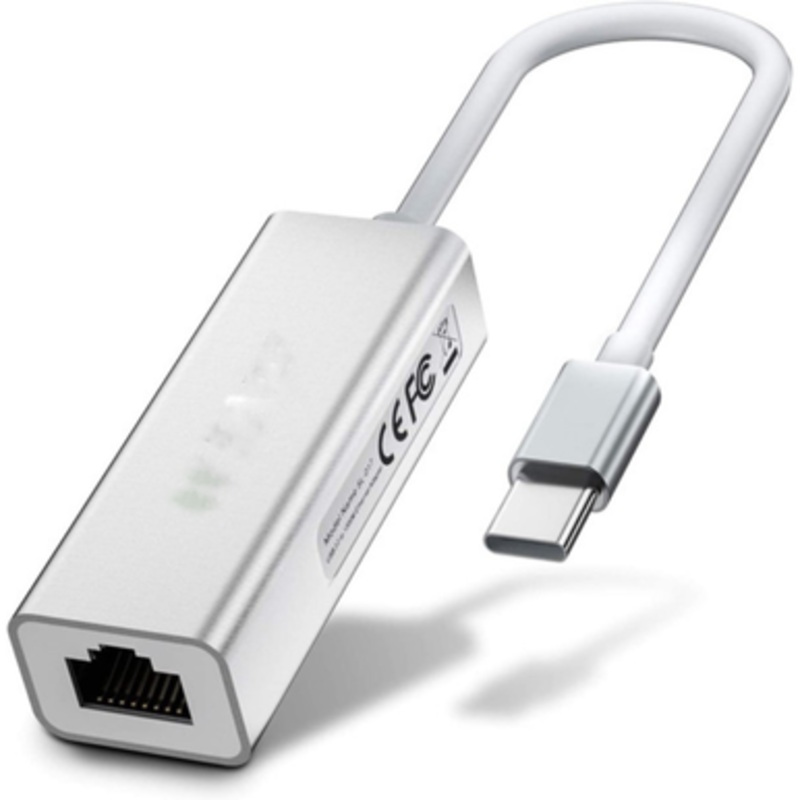 USB C to RJ45 Ethernet LAN Port 3.0 10/100/1000Mps Converter / Adapter | CV-0006