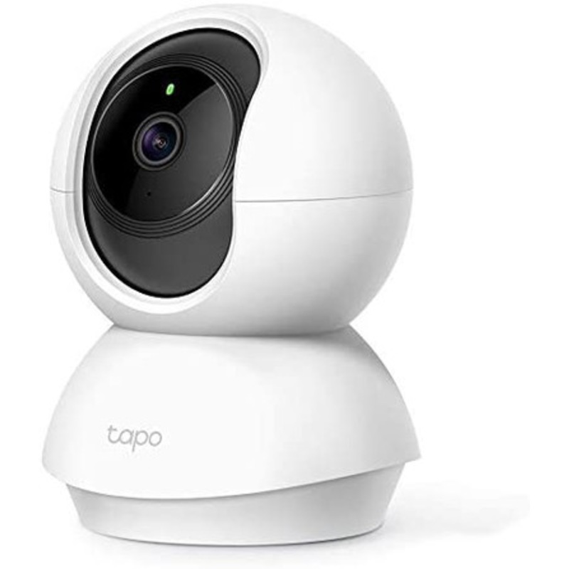 TP-Link Tapo Smart Cam Pan Tilt Home WiFi Camera | Wireless Indoor Security Camera 1080p (Full HD) | Up to 30 ft Night Vision | Up to 128 GB microSD Card Slot | Works w/Alexa and Google | Tapo C200