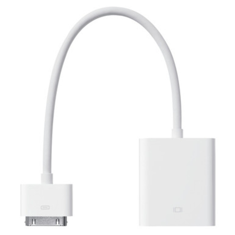 Apple 30pin to VGA Adapter (iPad/iPhone/iPod) | MC552