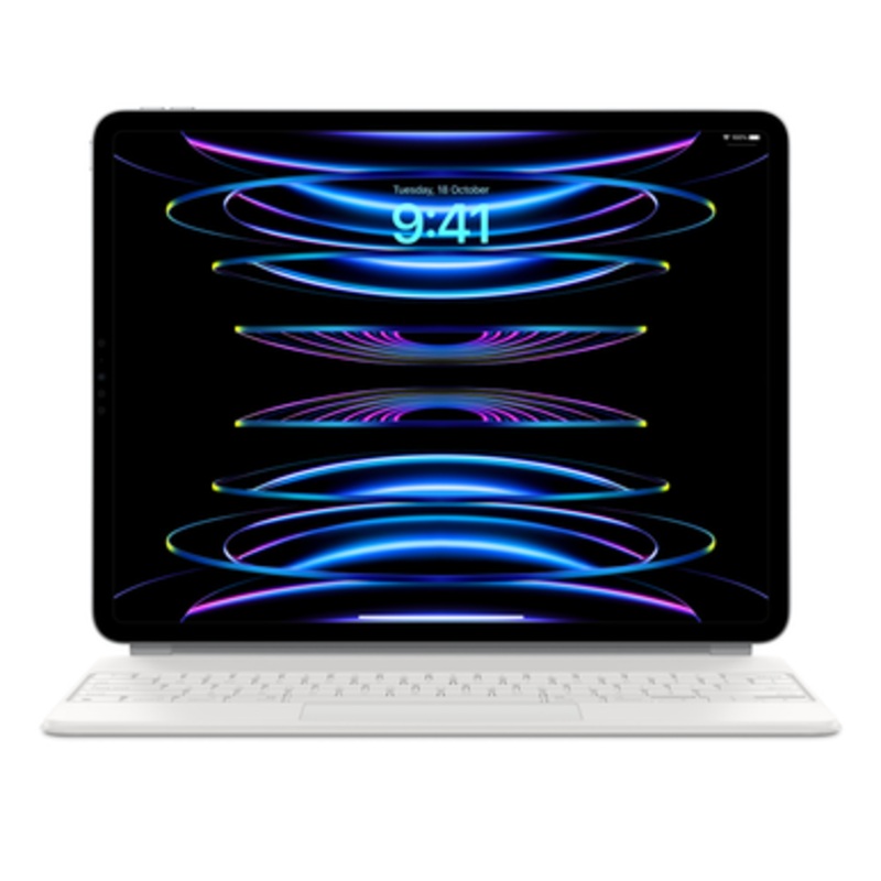 Apple iPad Magic Keyboard Arabic 12.9-inch White | MJQL3