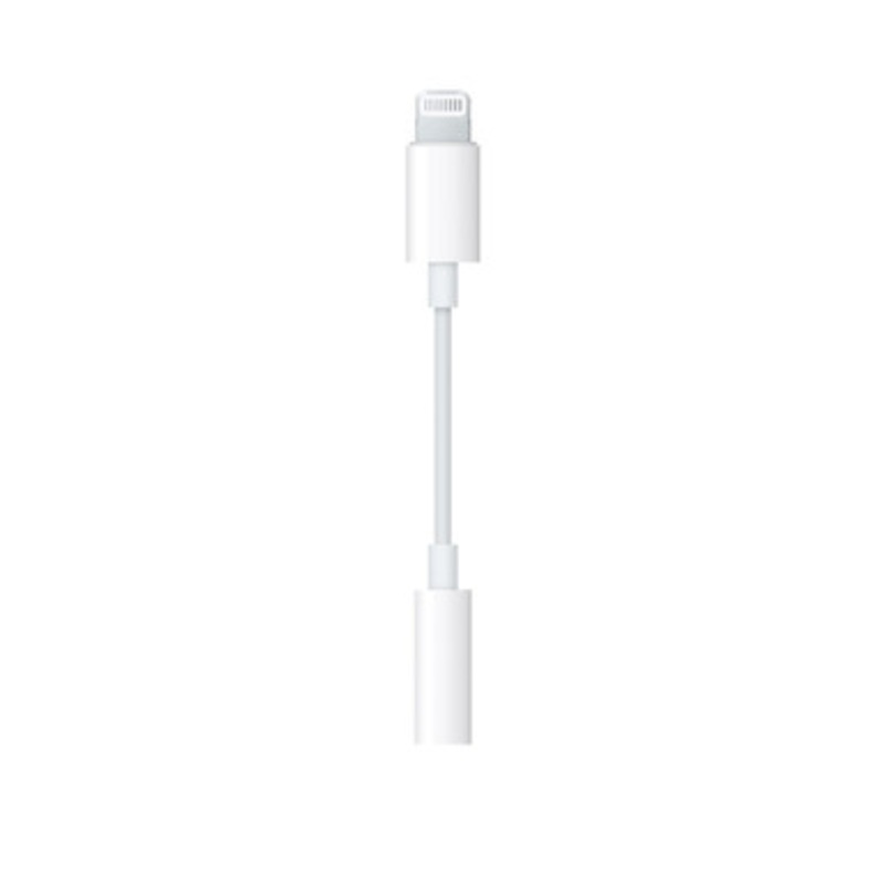 APPLE Lightning To 3.5mm Headphone Jack Adapter AUX For Iphone | MMX62