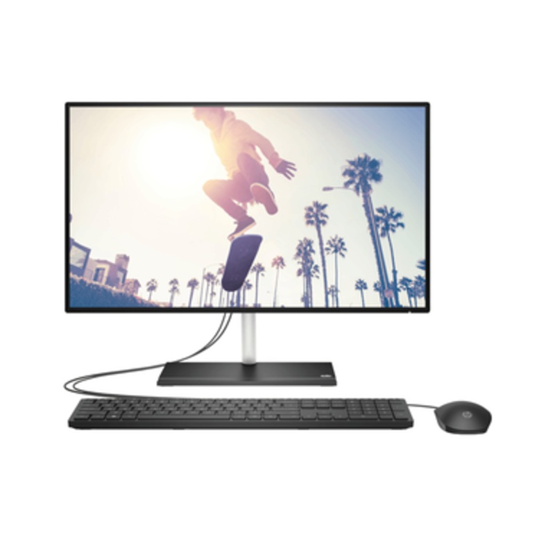 HP 23.8 FHD Touch Screen  All-in-One PC – Intel Core i7-1255U – RAM 8GB – SSD 512GB – Iris Xe Graphics | 24-CB1039NH