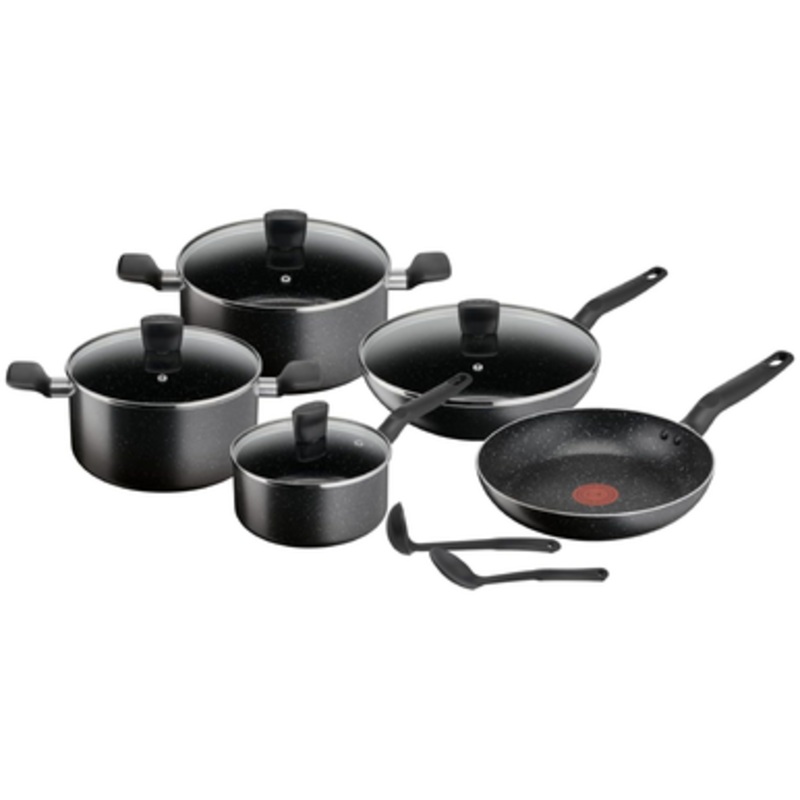 Tefal Dark Stone 11 pcs Set | B491SB85