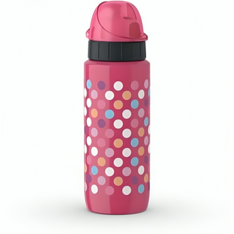 Tefal Drink2go Light Steel – Decor Dots 0,6L Pink | K3192412
