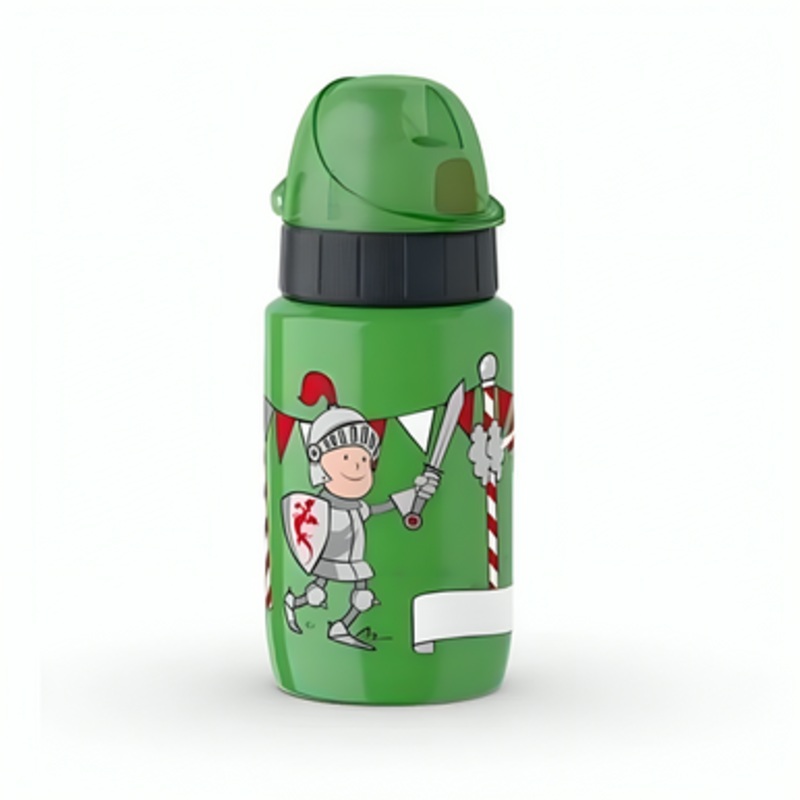 Tefal Drink2go Light Steel – Decor Dragon 0,4L Green | K3190212